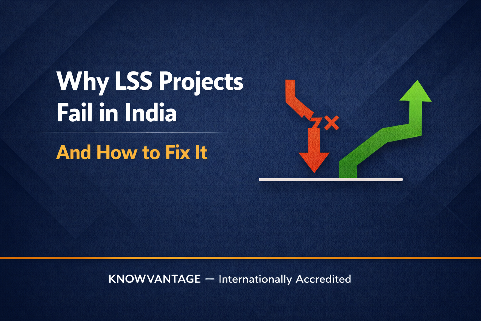 Why Most Lean Six Sigma Projects in India Fail — And What the Teams That Succeed Do Differently